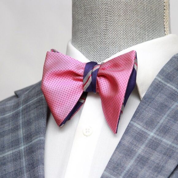 large butterfly bow tie